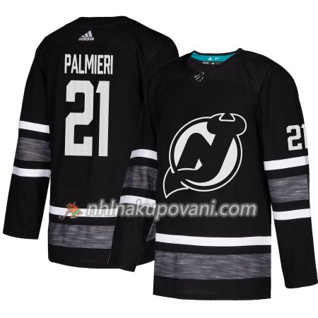 New Jersey Devils Dresy Kyle Palmieri 21 Černá 2019 NHL All-Star Adidas Authentic - Pánské